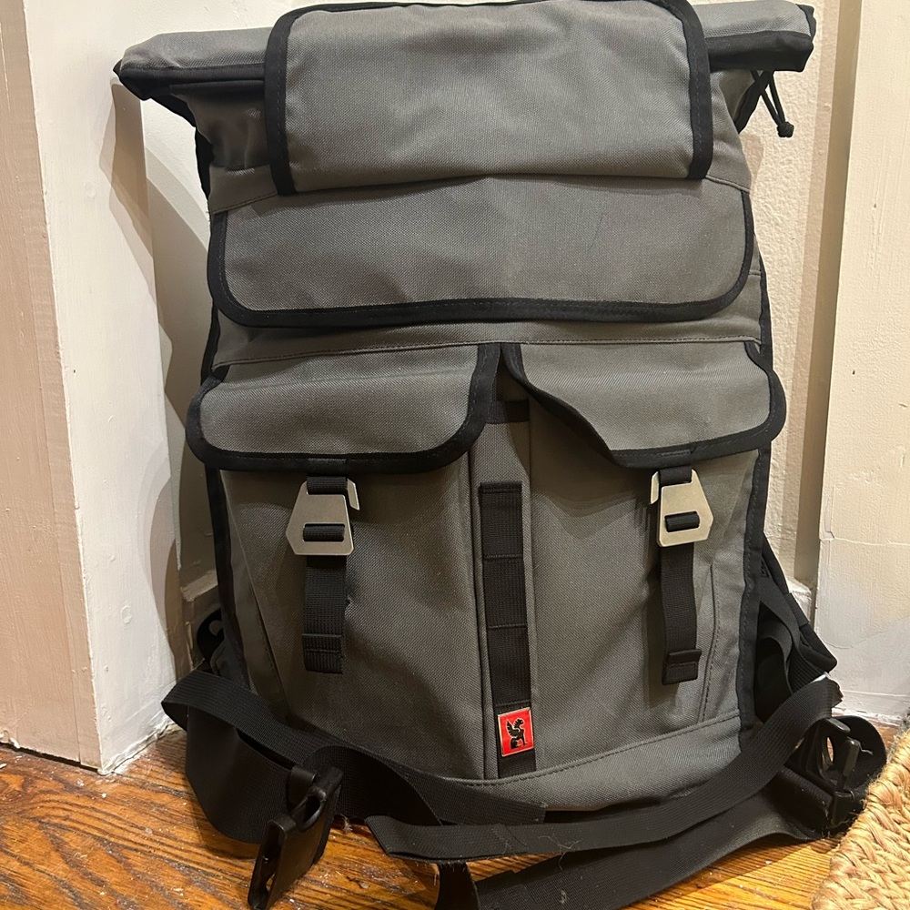 Chrome Industries Ivan Rolltop Backpack Grey